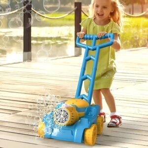 My Green Works Automatic Bubble Lawn Mower Toy for Toddlers