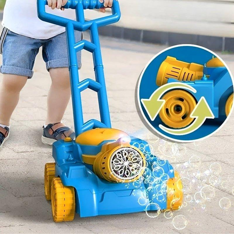 My Green Works Automatic Bubble Lawn Mower Toy for Toddlers - Image 3